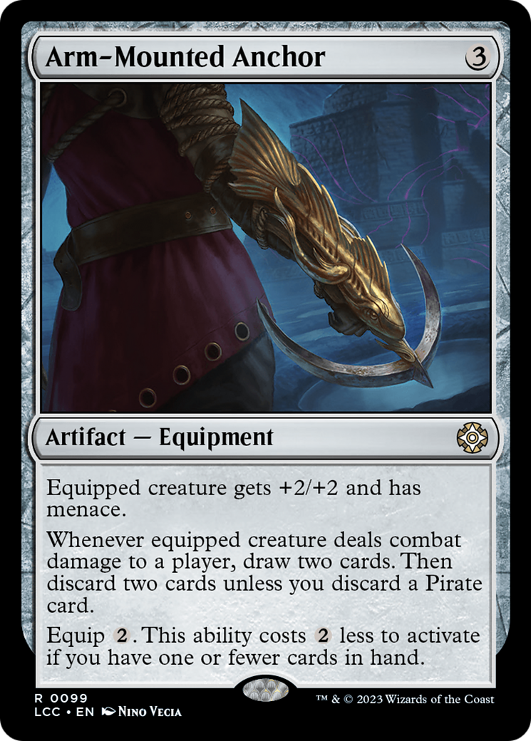 Arm-Mounted Anchor [The Lost Caverns of Ixalan Commander] | Tables and Towers