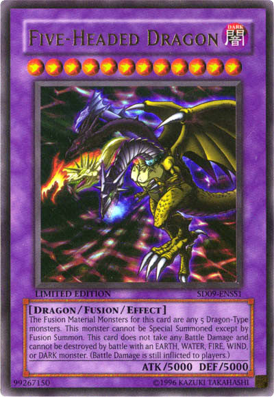 Five-Headed Dragon [SD09-ENSS1] Ultra Rare | Tables and Towers