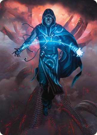 Jace, the Perfected Mind Art Card [Phyrexia: All Will Be One Art Series] | Tables and Towers