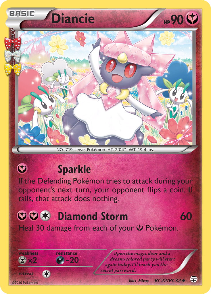 Diancie (RC22/RC32) [XY: Generations] | Tables and Towers