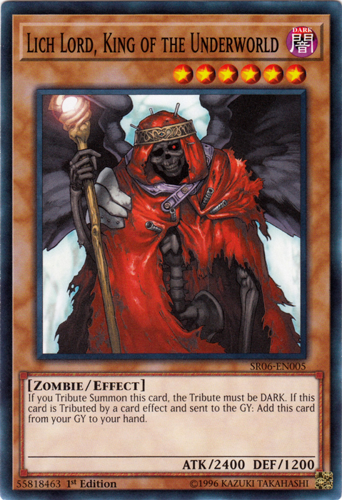 Lich Lord, King of the Underworld [SR06-EN005] Common | Tables and Towers