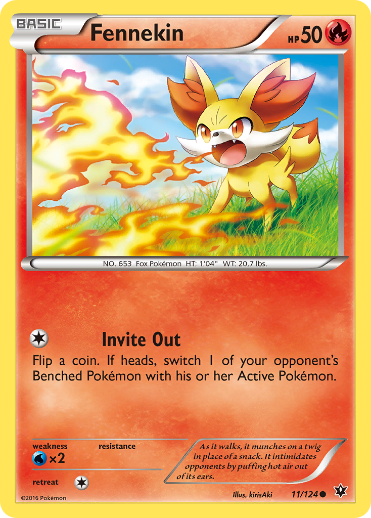 Fennekin (11/124) [XY: Fates Collide] | Tables and Towers