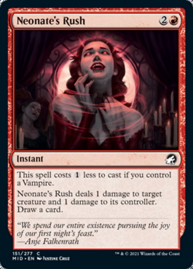 Neonate's Rush [Innistrad: Midnight Hunt] | Tables and Towers