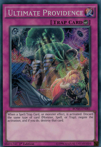 Ultimate Providence [BOSH-EN081] Secret Rare | Tables and Towers