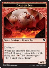 Dragon Egg // Dragon Double-Sided Token [Commander 2018 Tokens] | Tables and Towers