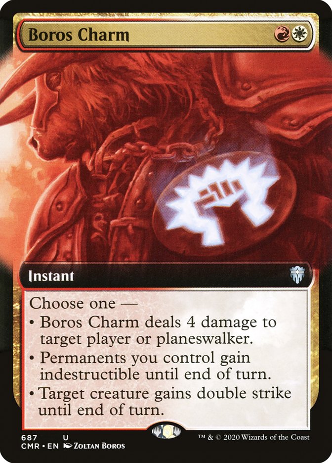 Boros Charm (Extended Art) [Commander Legends] | Tables and Towers