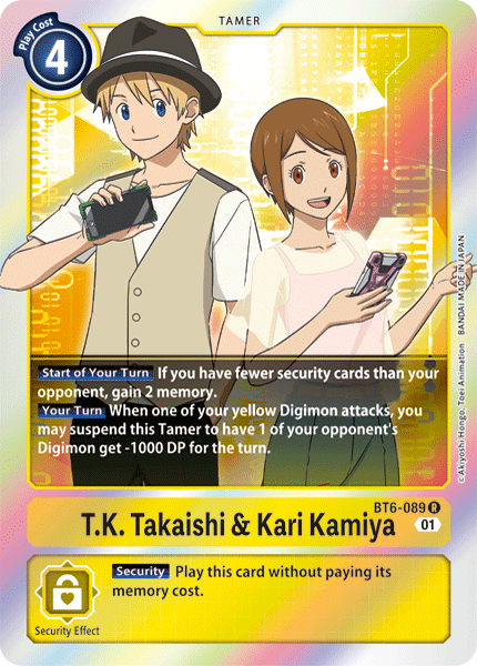 T.K. Takaishi & Kari Kamiya [BT6-089] [Double Diamond] | Tables and Towers