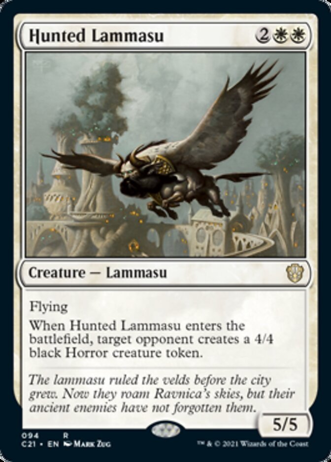 Hunted Lammasu [Commander 2021] | Tables and Towers