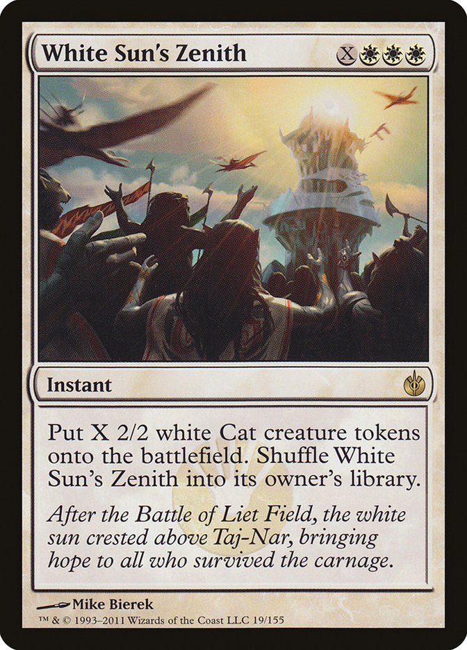 White Sun's Zenith [Mirrodin Besieged] | Tables and Towers