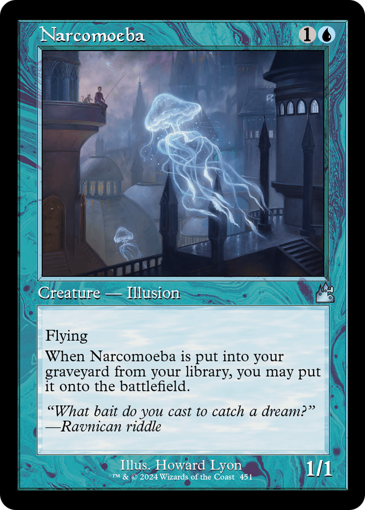 Narcomoeba (Retro Frame) [Ravnica Remastered] | Tables and Towers