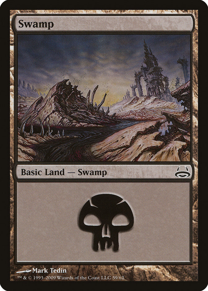 Swamp (59) [Duel Decks: Divine vs. Demonic] | Tables and Towers