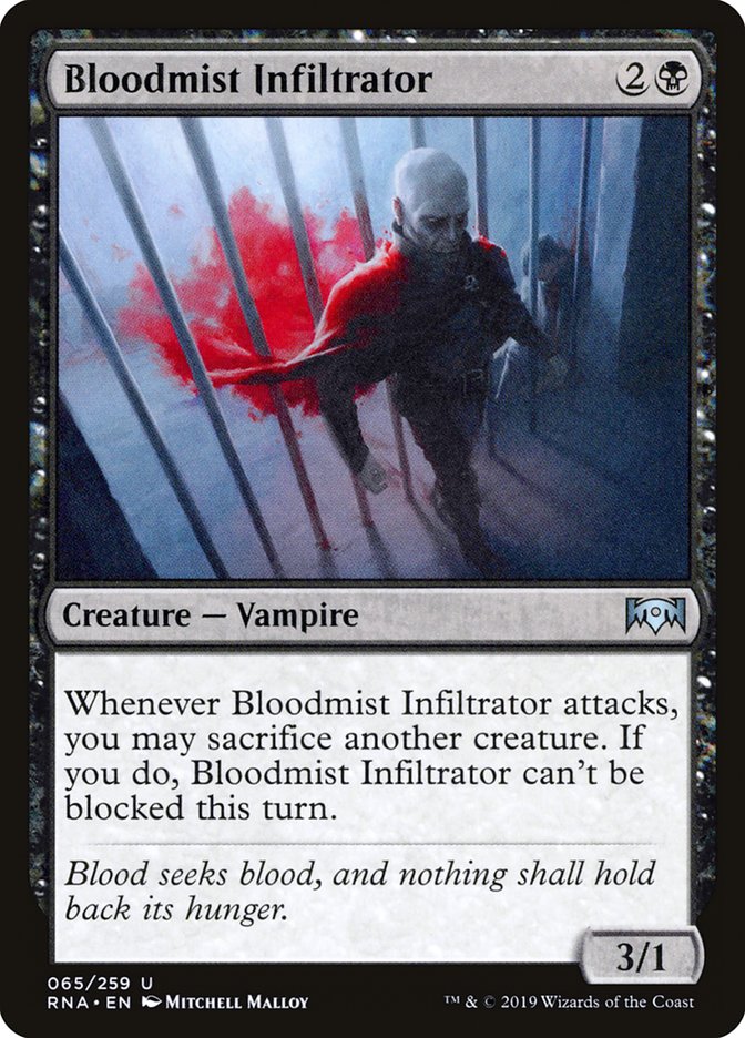 Bloodmist Infiltrator [Ravnica Allegiance] | Tables and Towers