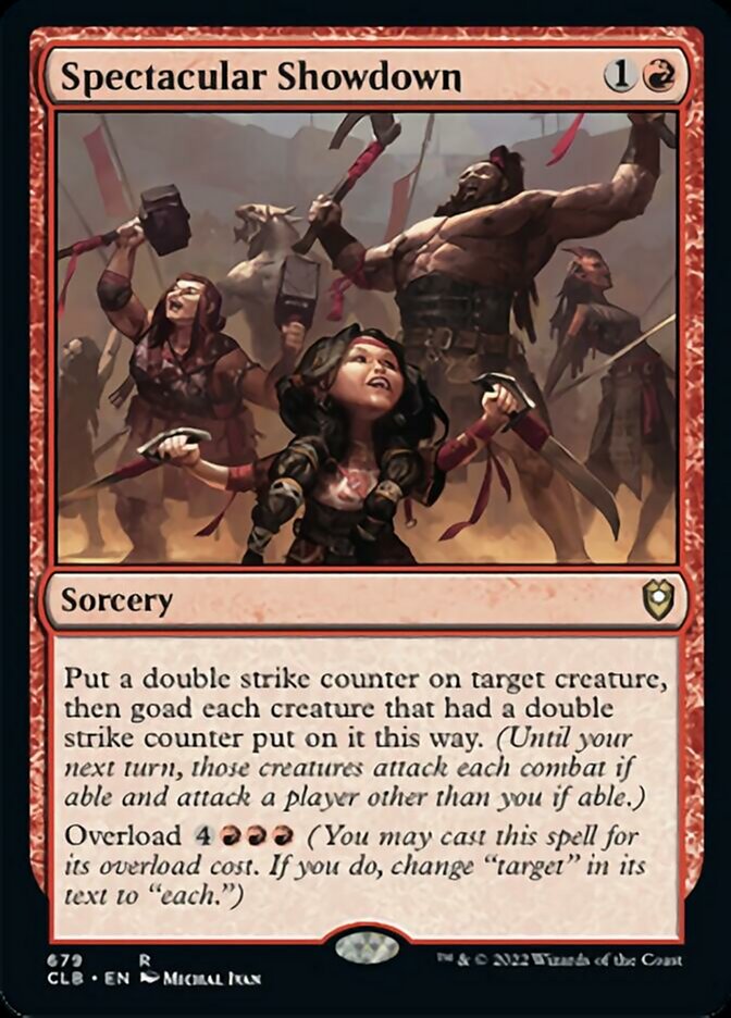 Spectacular Showdown [Commander Legends: Battle for Baldur's Gate] | Tables and Towers