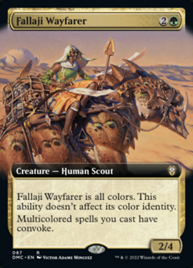 Fallaji Wayfarer (Extended Art) [Dominaria United Commander] | Tables and Towers