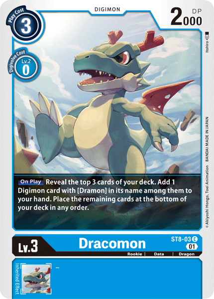 Dracomon [ST8-03] [Starter Deck: Ulforce Veedramon] | Tables and Towers