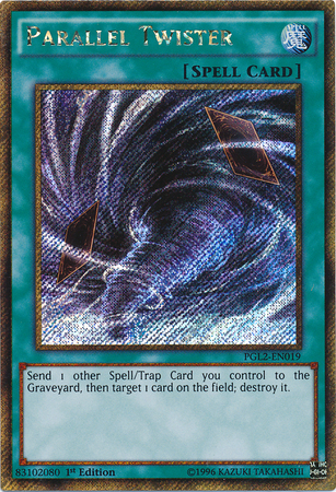 Parallel Twister [PGL2-EN019] Gold Secret Rare | Tables and Towers