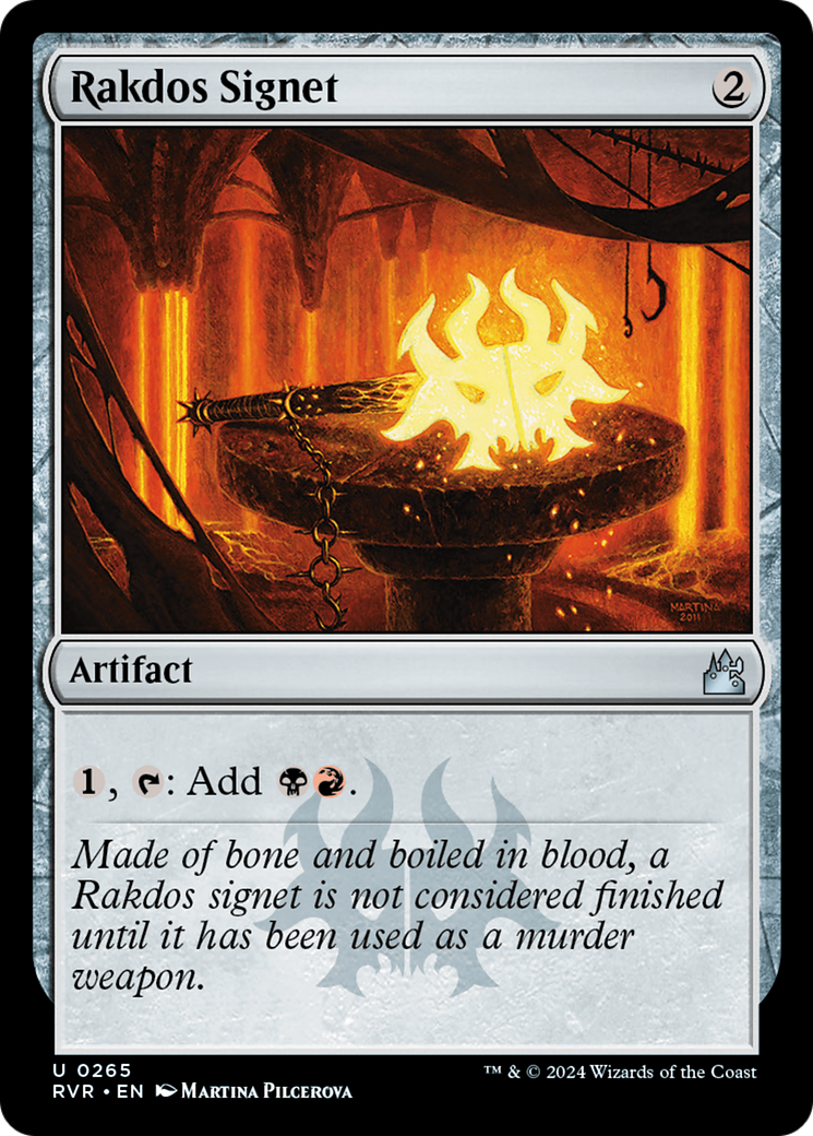 Rakdos Signet [Ravnica Remastered] | Tables and Towers