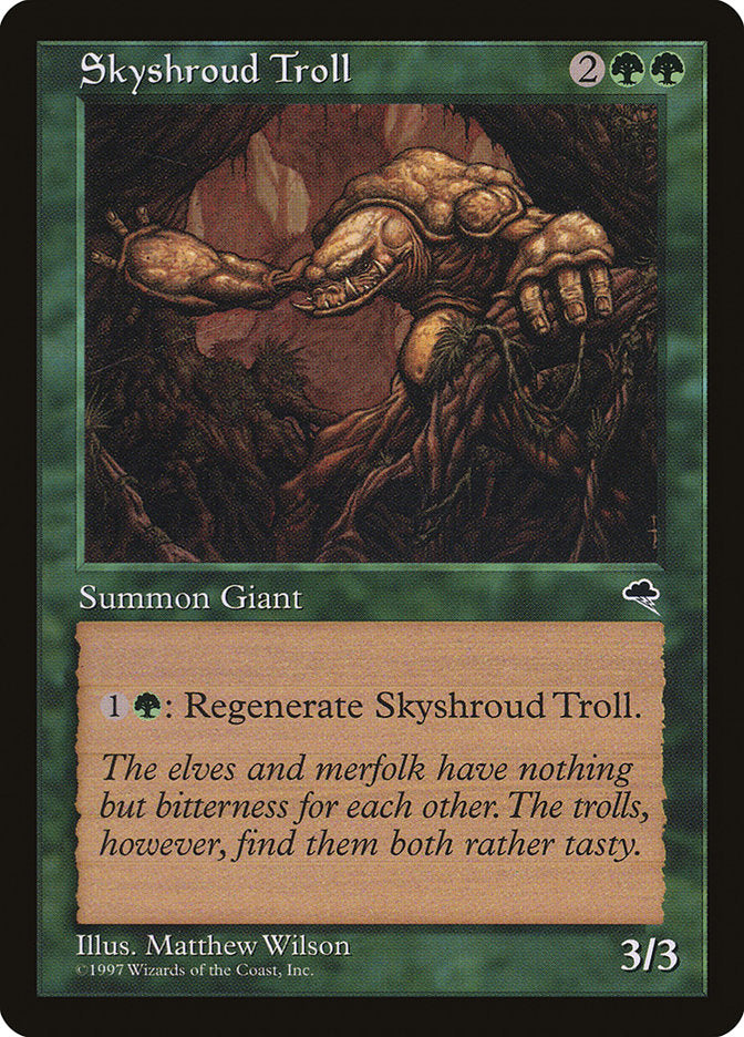 Skyshroud Troll [Tempest] | Tables and Towers