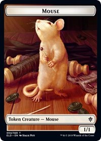 Mouse // Food (16) Double-Sided Token [Throne of Eldraine Tokens] | Tables and Towers