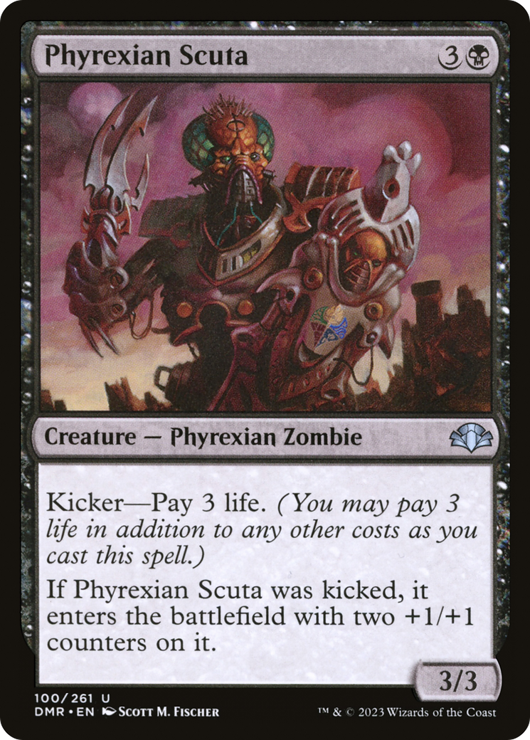 Phyrexian Scuta [Dominaria Remastered] | Tables and Towers