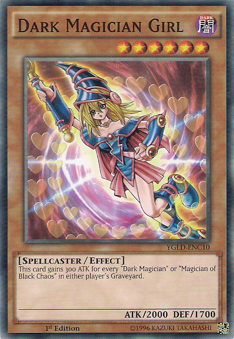 Dark Magician Girl [YGLD-ENC10] Common | Tables and Towers