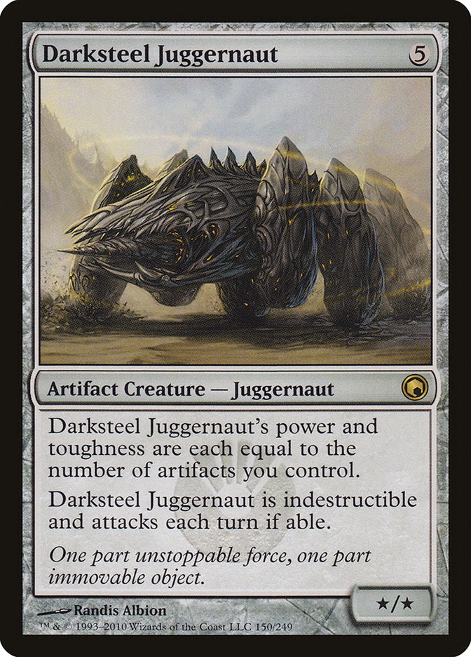 Darksteel Juggernaut [Scars of Mirrodin] | Tables and Towers