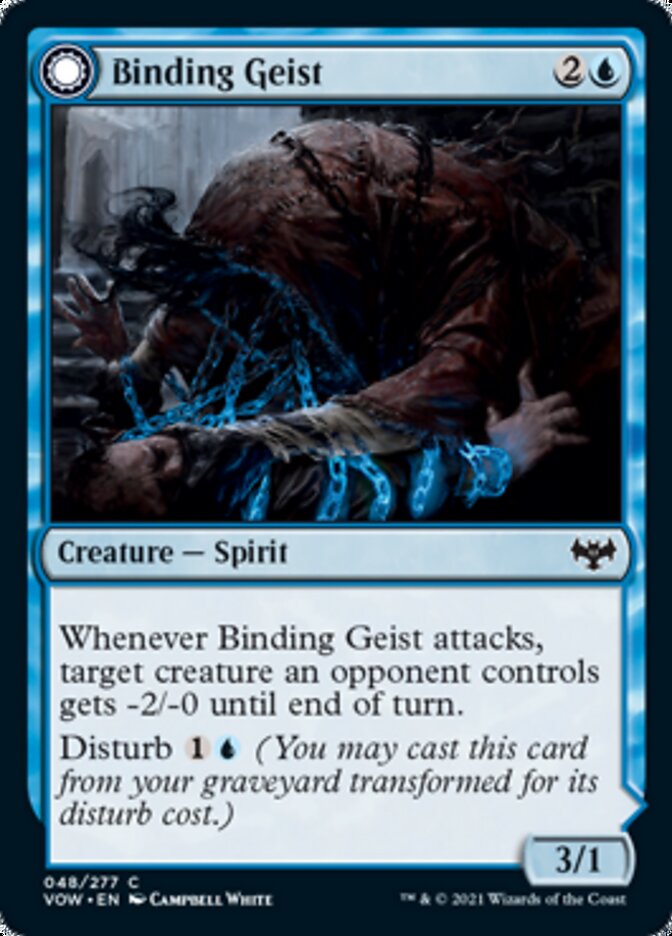 Binding Geist // Spectral Binding [Innistrad: Crimson Vow] | Tables and Towers