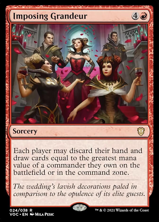 Imposing Grandeur [Innistrad: Crimson Vow Commander] | Tables and Towers