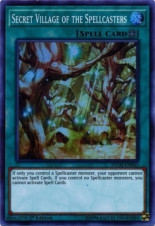 Secret Village of the Spellcasters [INCH-EN043] Super Rare | Tables and Towers