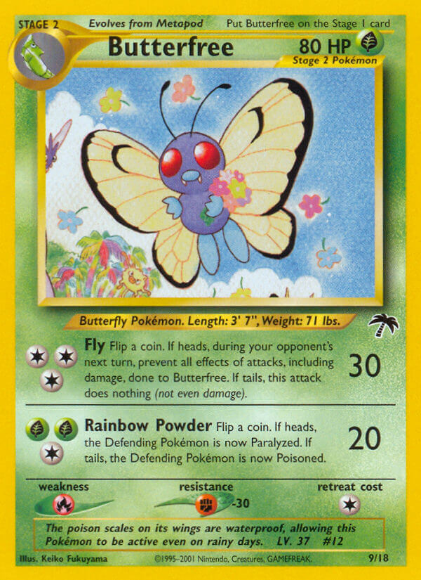 Butterfree (9/18) [Southern Islands] | Tables and Towers