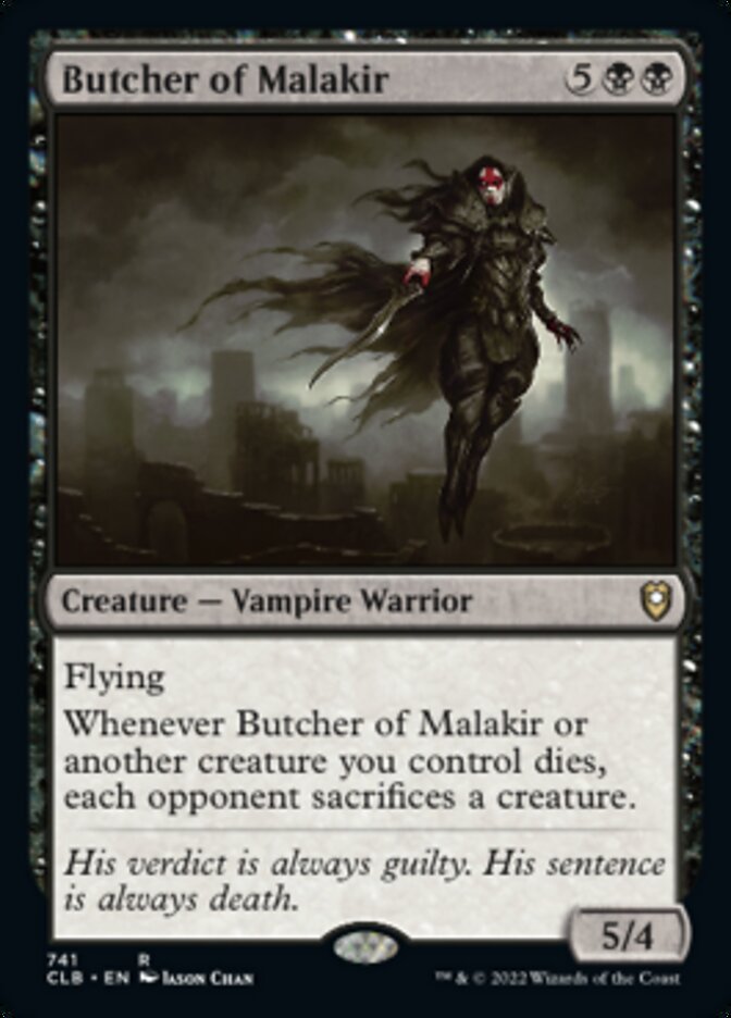 Butcher of Malakir [Commander Legends: Battle for Baldur's Gate] | Tables and Towers