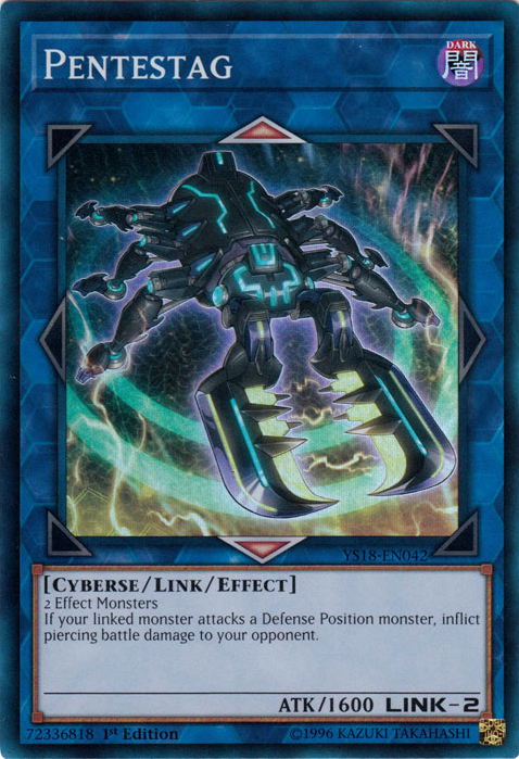 Pentestag [YS18-EN042] Super Rare | Tables and Towers