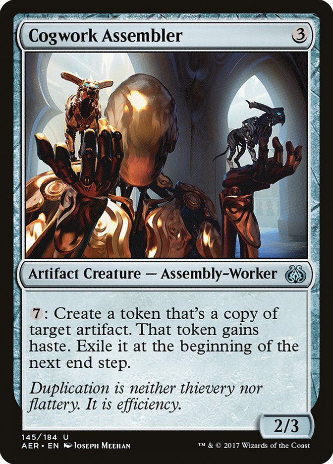 Cogwork Assembler [Aether Revolt] | Tables and Towers