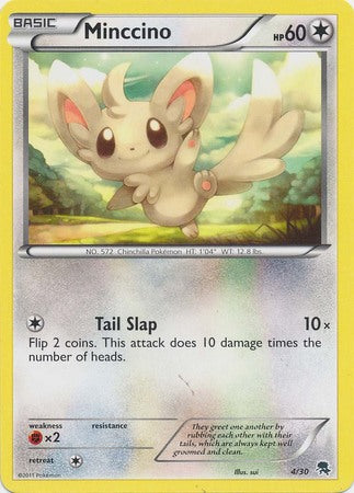 Minccino (4/30) [Black & White: Trainer Kit - Zoroark] | Tables and Towers