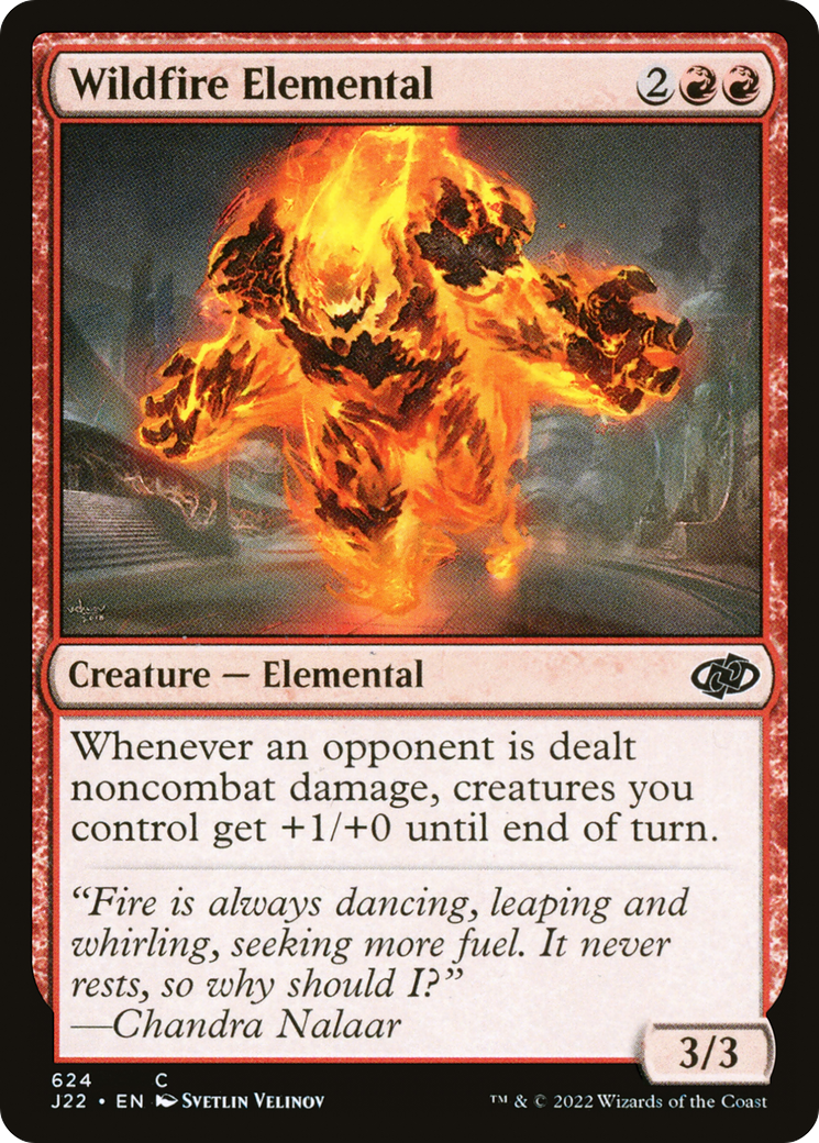 Wildfire Elemental [Jumpstart 2022] | Tables and Towers