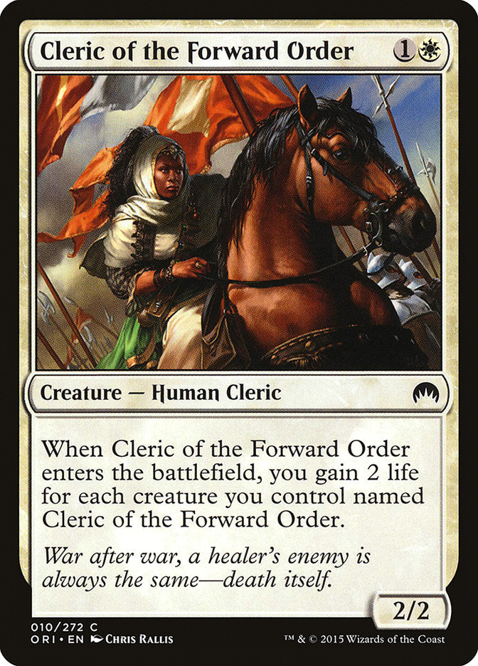 Cleric of the Forward Order [Magic Origins] | Tables and Towers