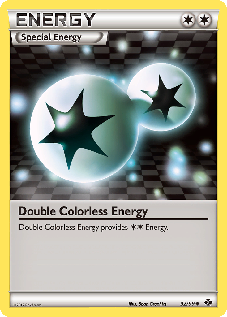 Double Colorless Energy (92/99) [Black & White: Next Destinies] | Tables and Towers