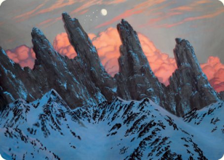 Mountain (275) Art Card [Dungeons & Dragons: Adventures in the Forgotten Realms Art Series] | Tables and Towers