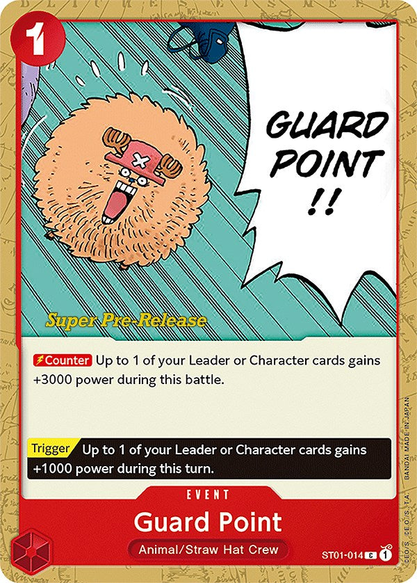 Guard Point [Super Pre-Release Starter Deck: Straw Hat Crew] | Tables and Towers