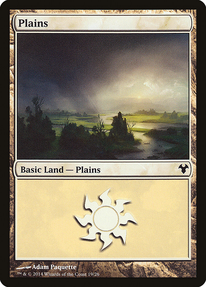 Plains (19) [Modern Event Deck 2014] | Tables and Towers