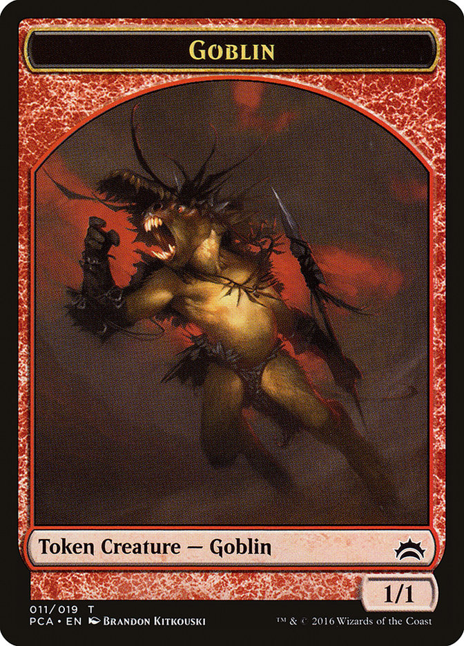 Germ // Goblin Double-Sided Token [Planechase Anthology Tokens] | Tables and Towers