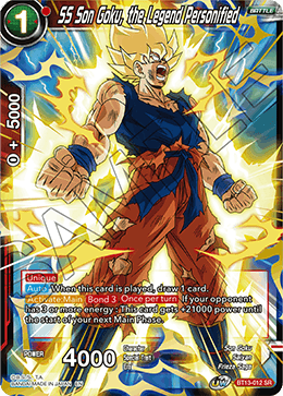 SS Son Goku, the Legend Personified (BT13-012) [Supreme Rivalry] | Tables and Towers