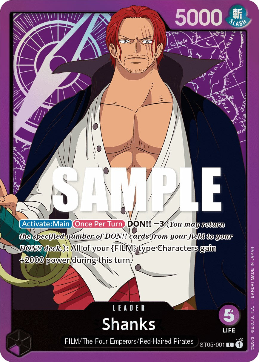 Shanks [Starter Deck: Film Edition] | Tables and Towers