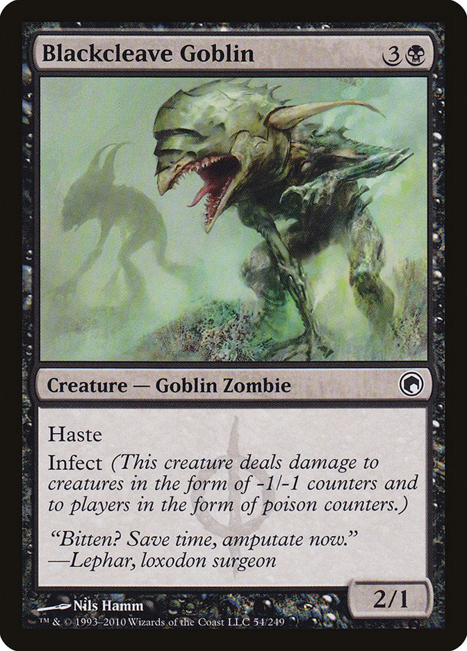 Blackcleave Goblin [Scars of Mirrodin] | Tables and Towers