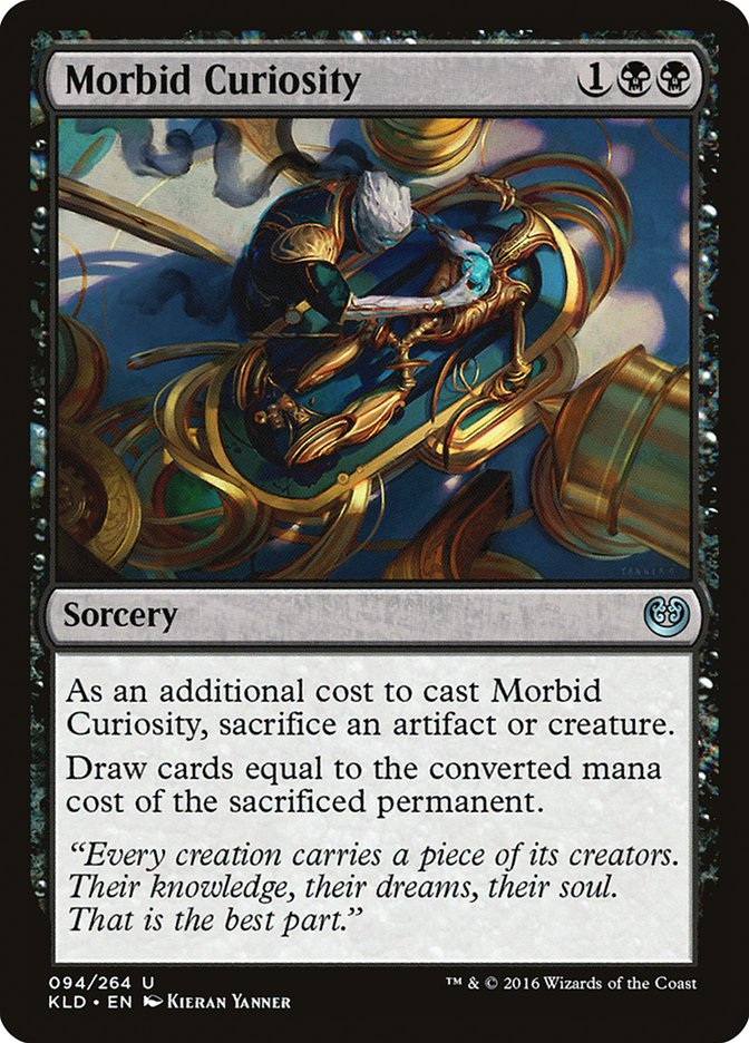 Morbid Curiosity [Kaladesh] | Tables and Towers