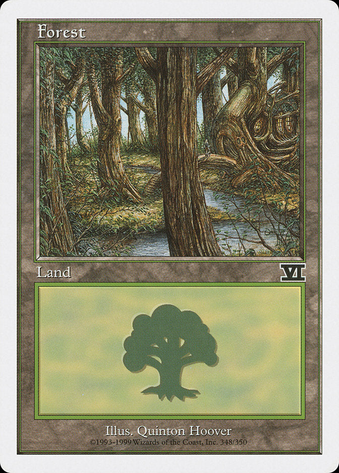 Forest (348) [Classic Sixth Edition] | Tables and Towers