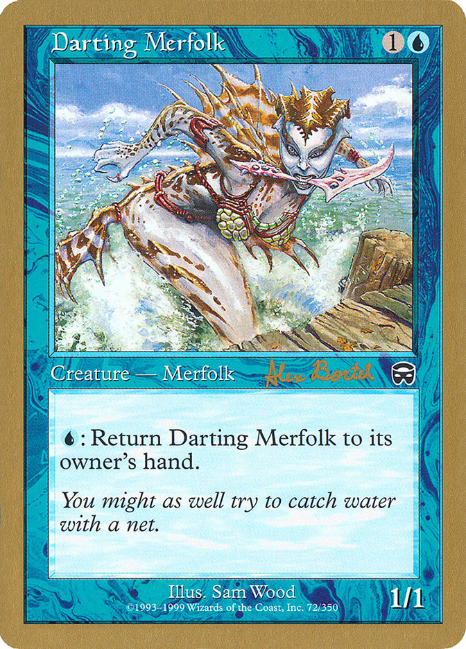 Darting Merfolk (Alex Borteh) [World Championship Decks 2001] | Tables and Towers