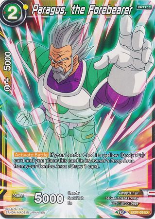 Paragus, the Forebearer (EX07-09) [Magnificent Collection Fusion Hero] | Tables and Towers