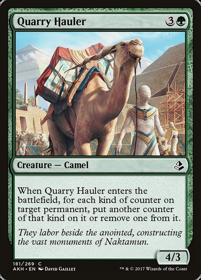 Quarry Hauler [Amonkhet] | Tables and Towers