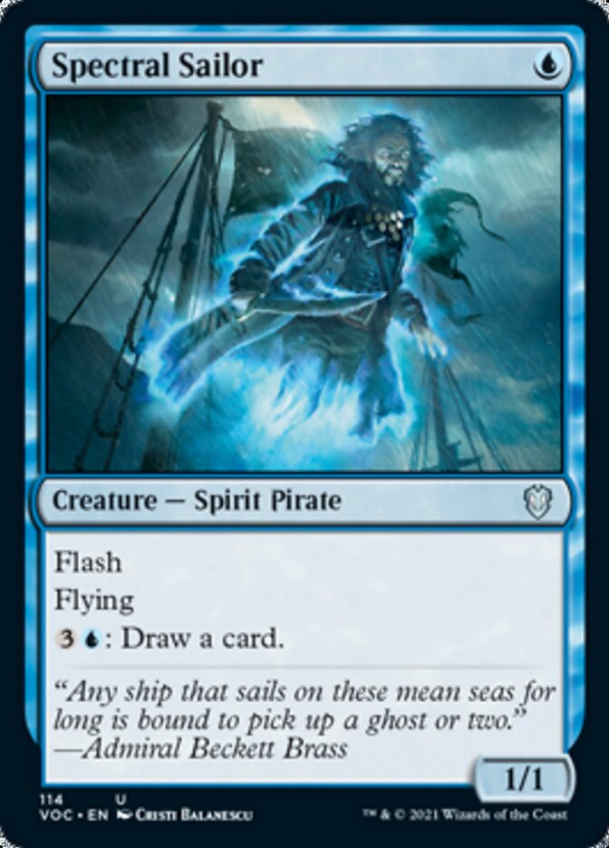 Spectral Sailor [Innistrad: Crimson Vow Commander] | Tables and Towers